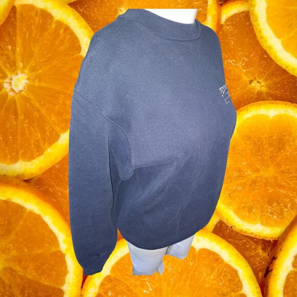 Travaux Penn State Dad Embroidered Sweatshirt Blue Size Medium - Picture 3 of 8